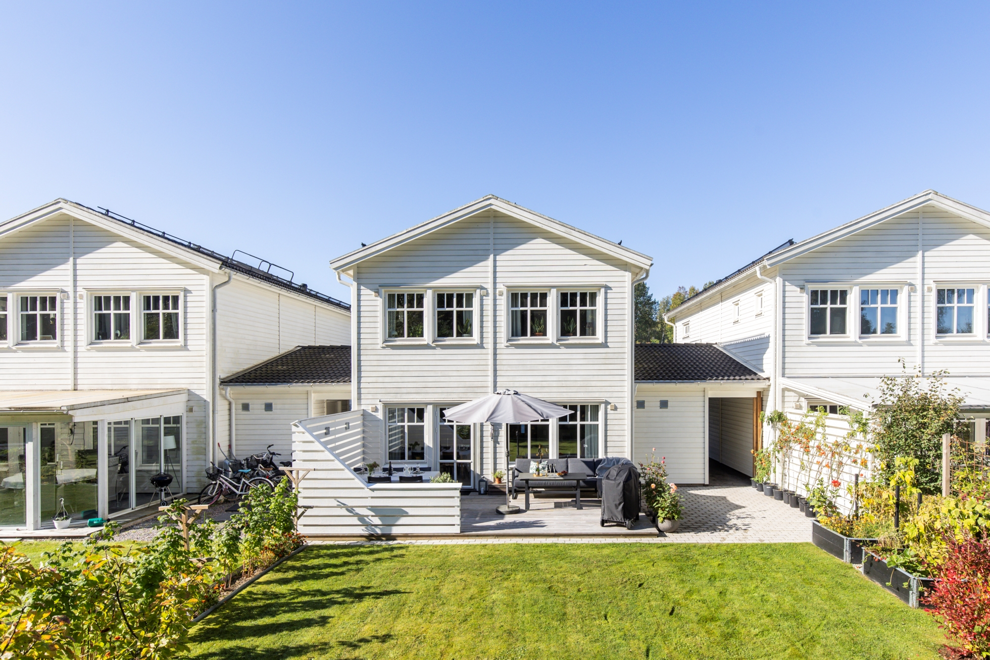 Hemtrevligt och stilfullt boende med fantastik baksida!