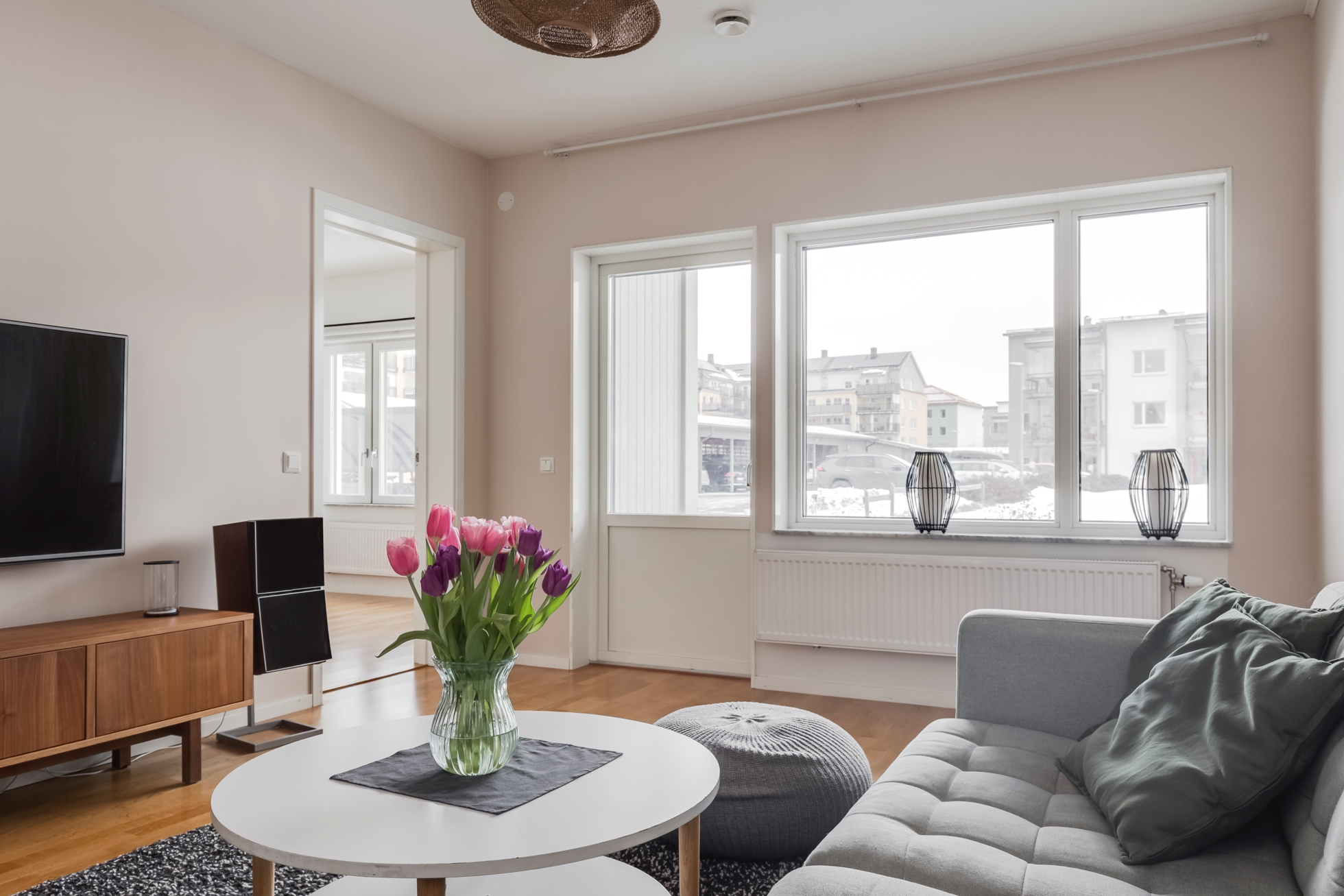 Markplanslägenhet med uteplats i ett naturnära och lugnt område!