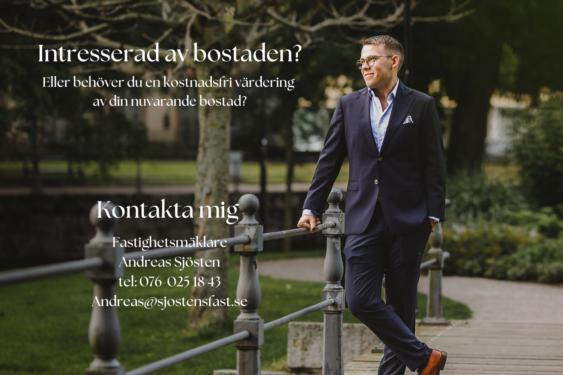 Smakfull trea med dubbla balkonger och varma kulörer centralt i Örebro!