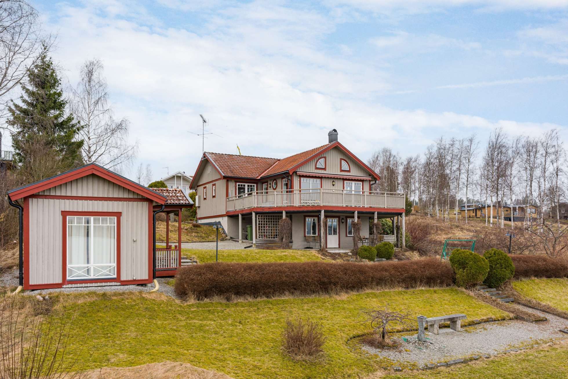 Sjöutsikt över Råsvalen!