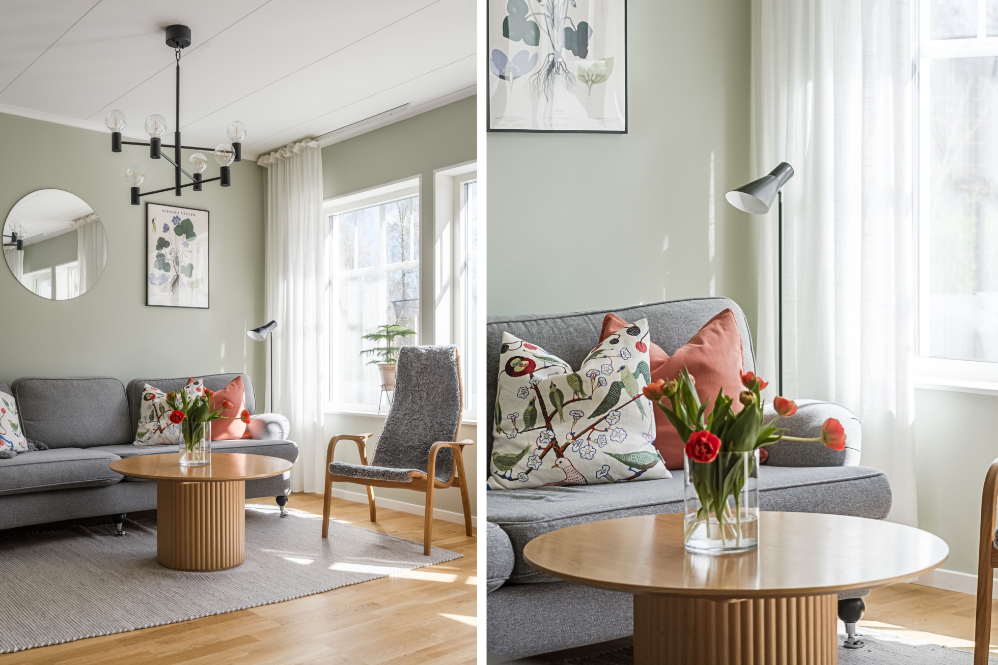 Stilrent och välplanerat hem med sociala ytor, solig uteplats och naturnära läge i Ekeby-Almby!