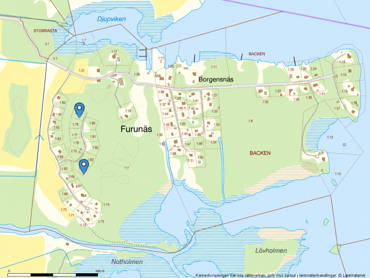 Tomt intill Väringen!