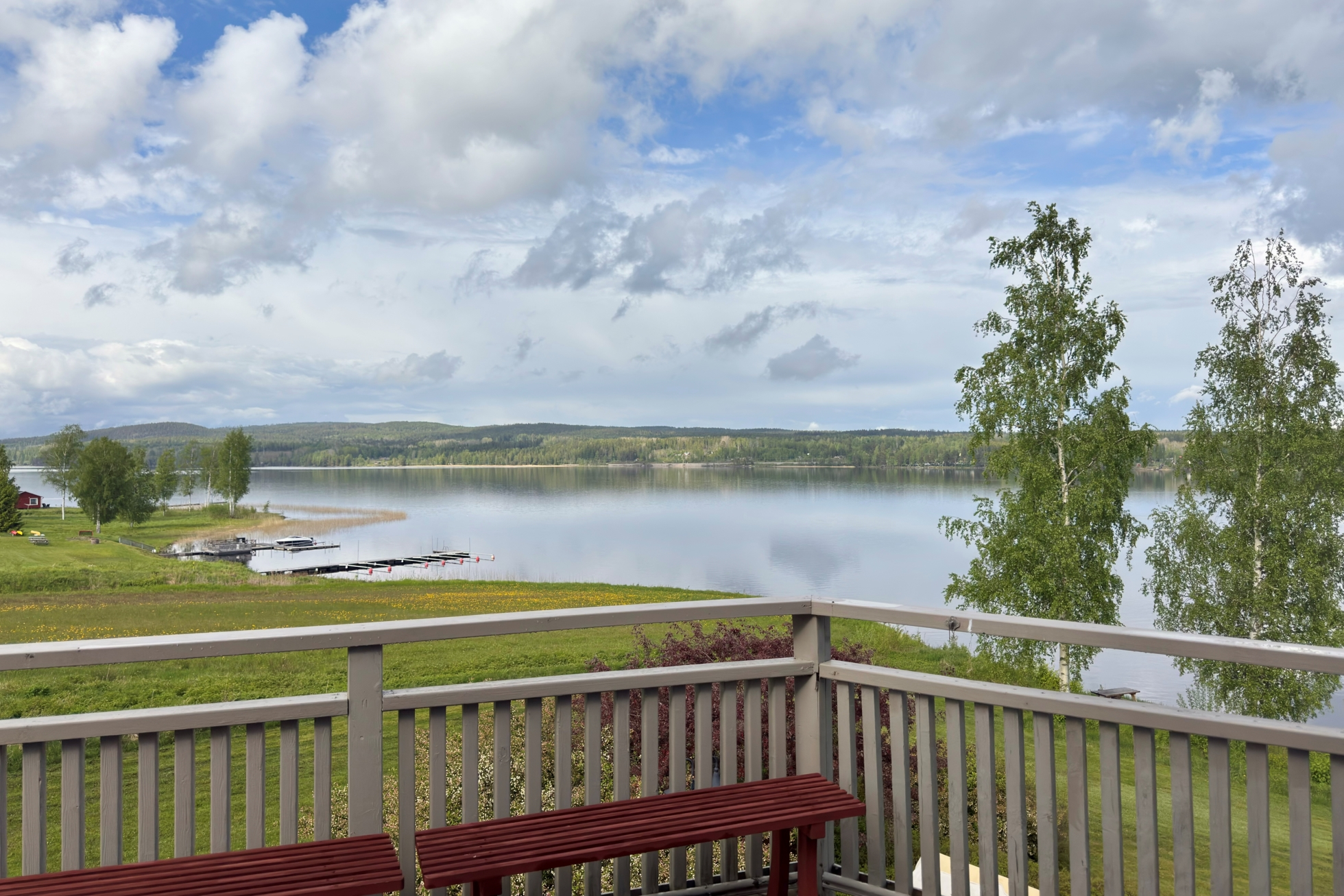 Sjöutsikt över Råsvalen!