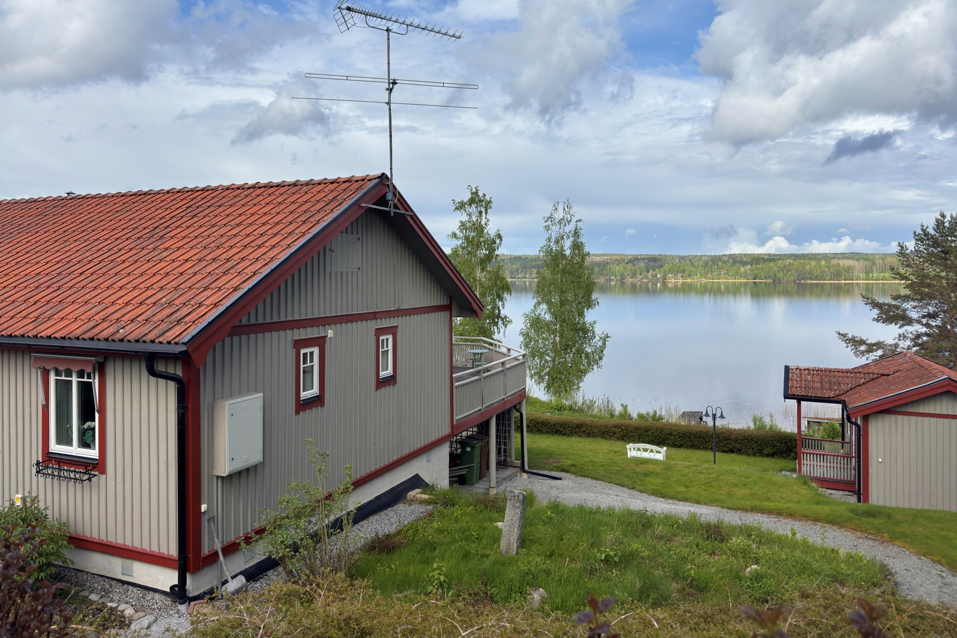 Sjöutsikt över Råsvalen!