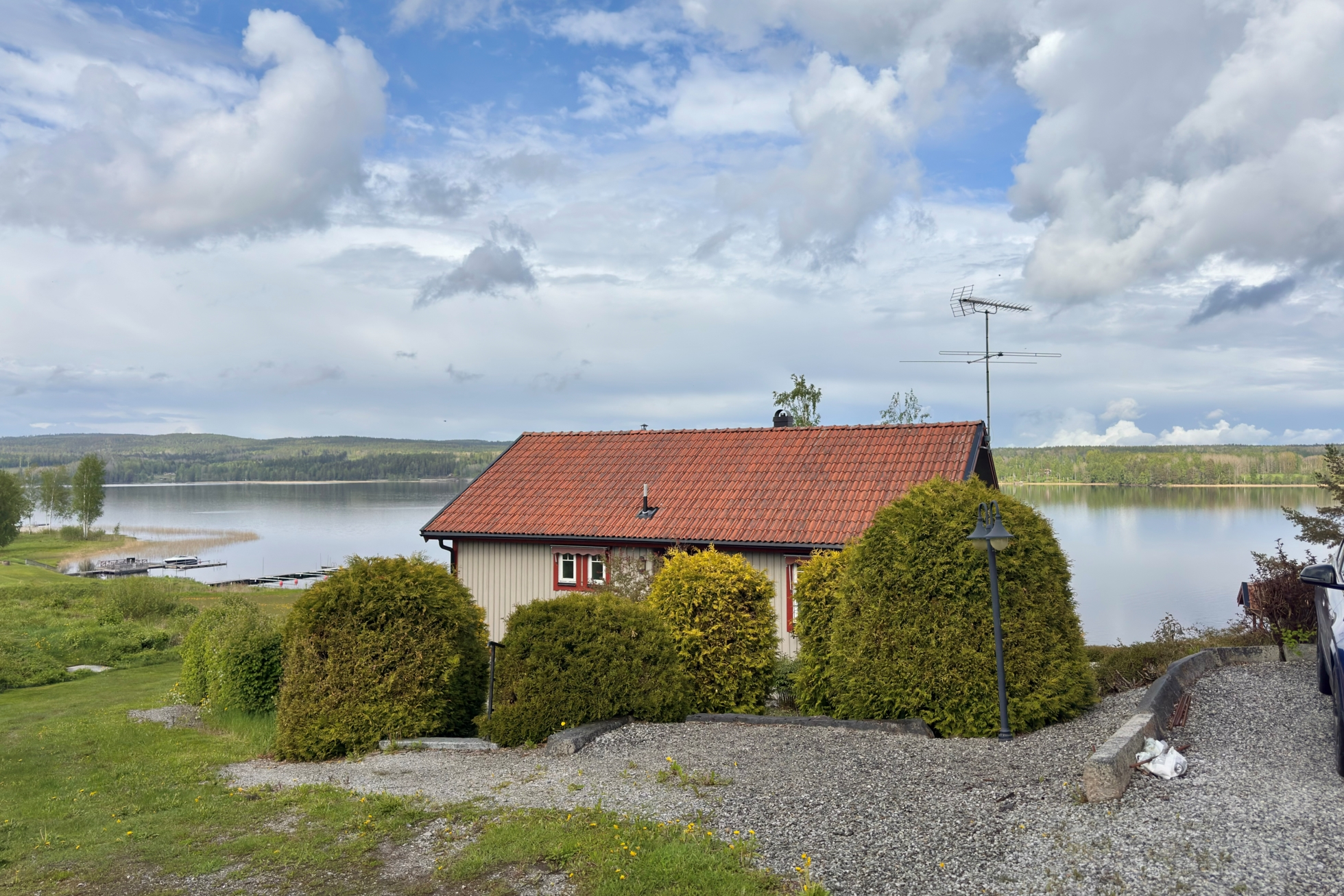 Sjöutsikt över Råsvalen!