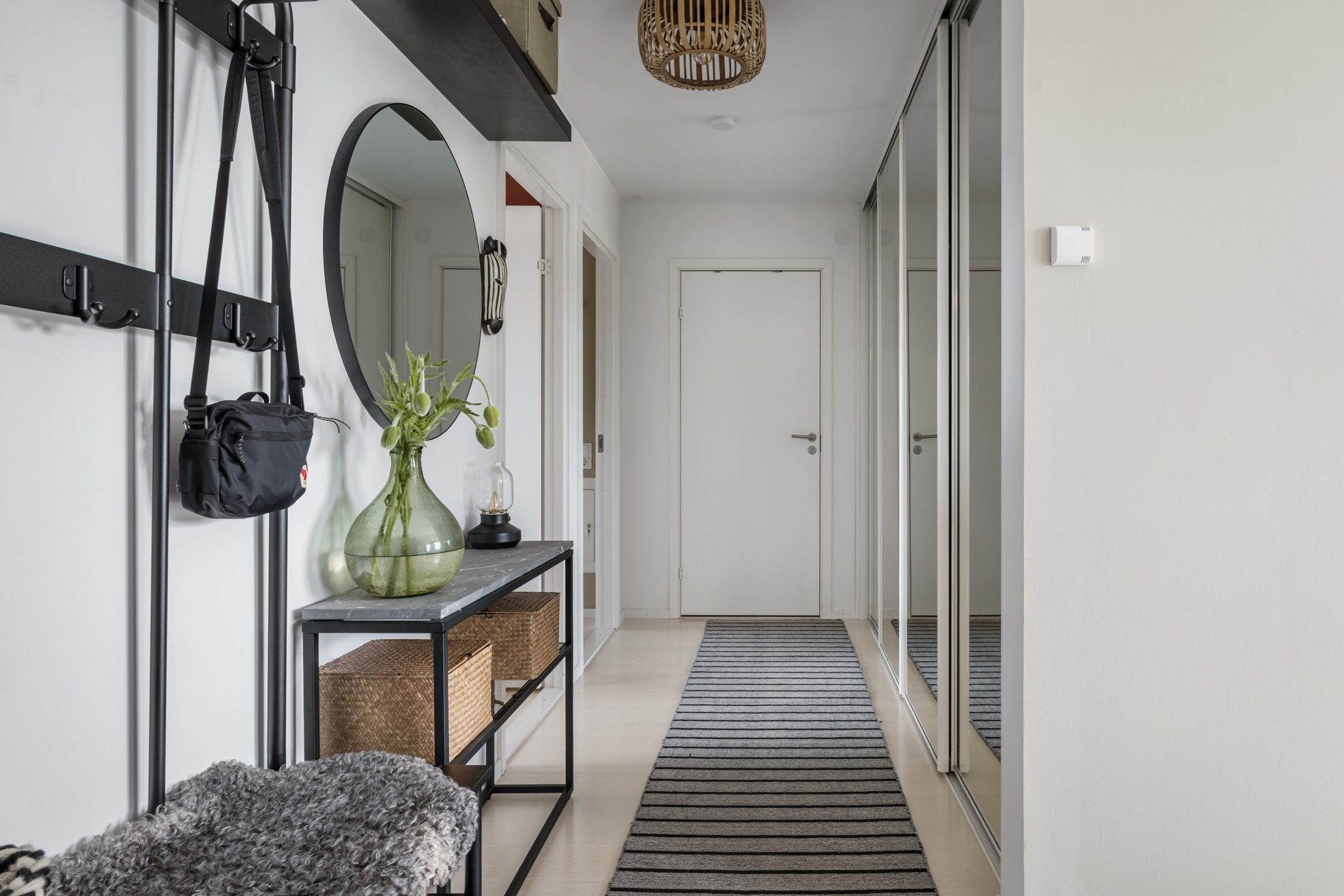 Trerummare högst upp i huset!