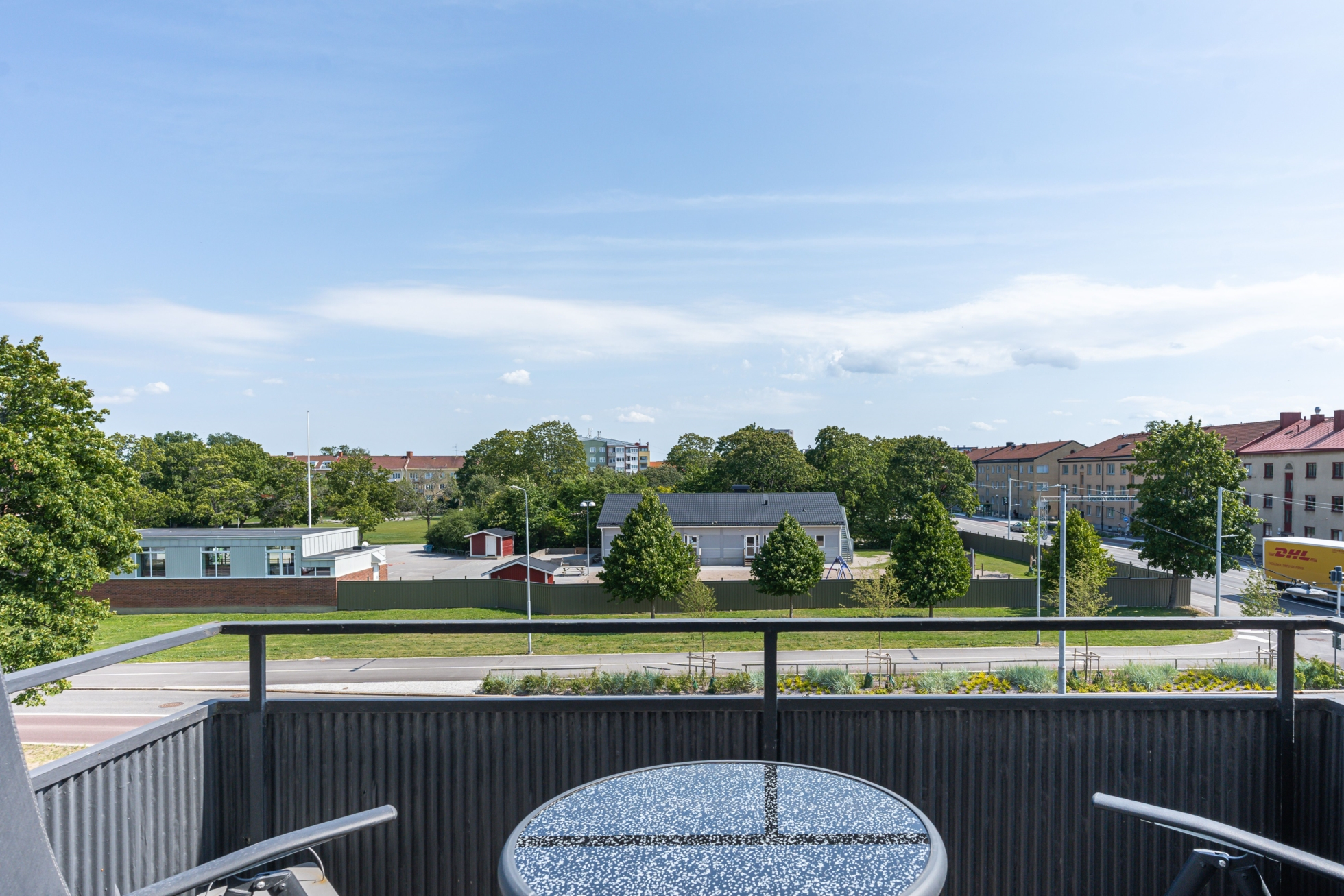 Välplanerad tvåa med balkong!