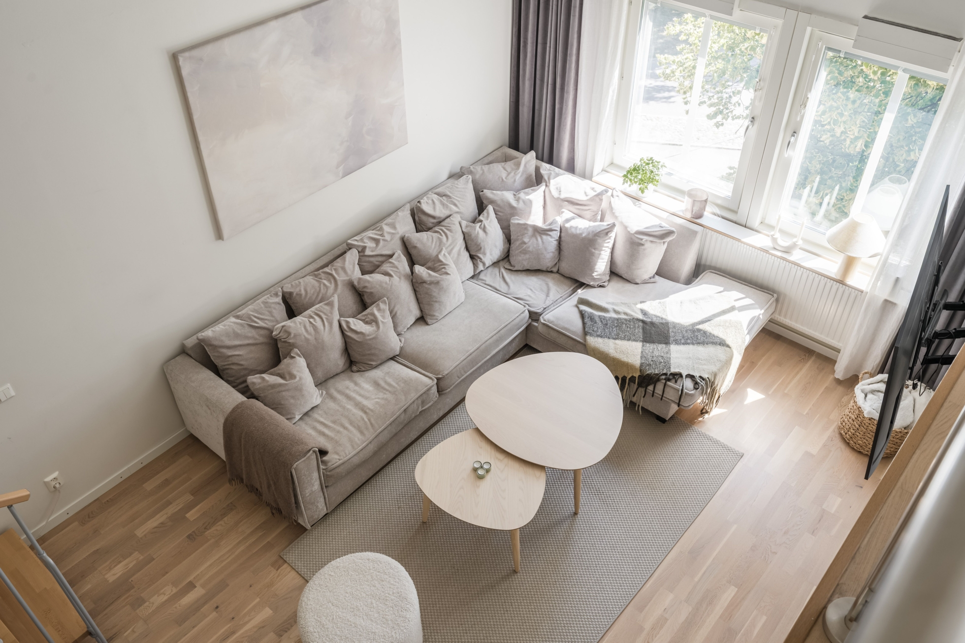 Etagelägenhet högst upp i huset!